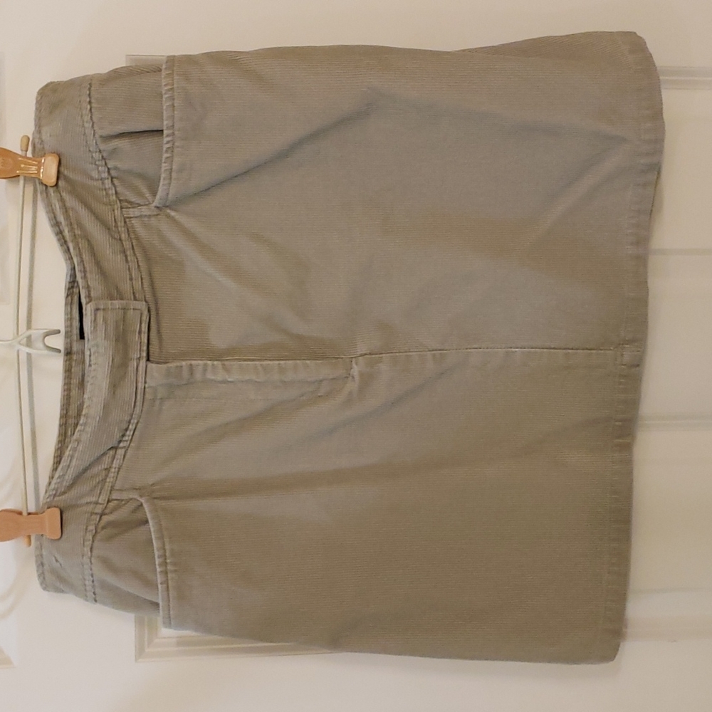 90's New York & Company, 14, corduroy, an off- white to gray, see photos